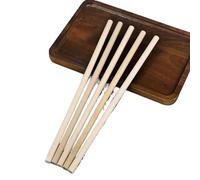 Bastoncini Legno Per Lavoretti 3/4/6/8/10/12/14mm Bastone di legno rotondo 300mm lungo fai da te in fatto a mano diametro tassello modello costruzione lavorazione del(Diameter 10mm-5pcs)