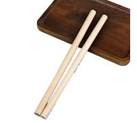 Bastoncini Legno Per Lavoretti 3/4/6/8/10/12/14mm Bastone di legno rotondo 300mm lungo fai da te in fatto a mano diametro tassello modello costruzione lavorazione del(Diameter 14mm-2pcs)