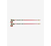 Leki - WCR TBS SL 3D - Bastoncini da sci 110 cm rosso/giallo