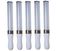 Bastoncini Luminosi 5pcs Bastoncini Luminosi da da 10 inch Che cambiano 15 Colori 2 modalità di Illuminazione a LED riutilizzabili a Batteria con cintu