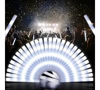 Bastoncini luminosi in schiuma a LED, per concerti, feste, rave, Halloween, carnevale, matrimoni, compleanni, confezione da 100