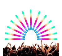 Bastoncini Luminosi spenti, 15 Pezzi Illuminati e illuminanti, per Halloween, Natale, Matrimoni, concerti, Campeggio, Eventi Sportivi, Compleanni, FESTIVITÀ