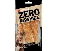 Bastoncini per cani - Bastoncino senza pelle bovina con pollo - 15cm - 120g - gustoso e resistente