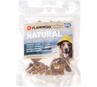 Bastoncini per cani - Nature Snack Cubetti con Merluzzo e Aragosta - 75g - Delizia marina naturale - Ricco di Omega 3 e 6 - Fatto in Europa - Flamingo