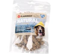 Bastoncini per cani - Nature Snack Cubetti con Merluzzo e Aringa - 75g - Senza additivi - Ricco di Omega 3 e 6 - Pelle e pelo sani - Flamingo