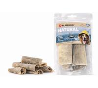 Bastoncini per cani - Nature Snack Pelle di Merluzzo Lunga - 50g - Naturale e gustoso - Senza additivi artificiali - Ricco di Omega 3 - Flamingo