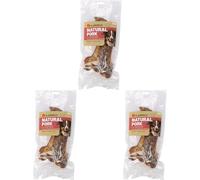 Bastoncini per cani - Snack Nature Zampa di maiale a metà - 226g - senza glutine - senza zuccheri aggiunti - naturale (Confezione da 3)