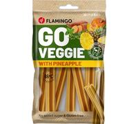 Bastoncini per cani - Snack Veggie Bastone con Ananas Giallo - 12cm - 78g - senza glutine - naturale e salutare