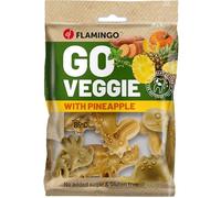 Bastoncini per cani - Snack Veggie Dino con Ananas Giallo - 120g - senza glutine - naturale - divertente e salutare