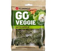 Bastoncini per cani - Snack Veggie Dino con Mela Verde - 120g - senza glutine - naturale - divertente e salutare