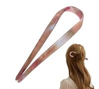 Bastoncini per capelli a forma di U, forcina per capelli francese | Bastoncini a forma di U in stile francese per ragazze,Bastoncini vintage flessibili per forcina francese per donne, tutte le età, am