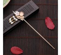 Bastoncini Per Capelli Bastoncino for capelli Donna Smalto in metallo Forcella for capelli Bacchette for capelli Forcina Accessori for gioielli for capelli donna Capelli Twist Perni(2)