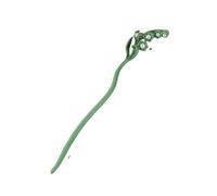Bastoncini Per Capelli Bastone for capelli bianco nero Gioielli Forcina Fermaglio for capelli Moda donna Copricapo Accessori for capelli da festa Capelli Twist Perni(Color:12)