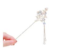 Bastoncini per capelli con frangia a fiore femminile in metallo, ornamento per capelli femminili (stile 10)