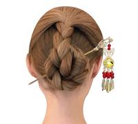 Bastoncini per capelli con pendenti,Bacchette cinesi vintage per capelli - Con a lanterna luminosa, forcine per bacchette in stile antico per acconciature con copricapo