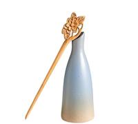 Bastoncini Per Capelli Fiore Forcina Nuvola Uccello Farfalla Bastone for capelli Ragazza Copricapo Fermaglio for capelli Donna Elegante in legno Capelli Twist Perni(D)