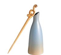 Bastoncini Per Capelli Fiore Forcina Nuvola Uccello Farfalla Bastone for capelli Ragazza Copricapo Fermaglio for capelli Donna Elegante in legno Capelli Twist Perni(J)