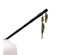 Bastoncini per capelli in legno stile cinese vintage, per donne e ragazze, con nappa, fermacapelli Hanfu, accessori per capelli (stile 7)