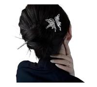 Bastoncini per capelli in stile cinese Bacchette vintage Fermagli per capelli da donna Fermaglio per capelli Copricapo da sposa Accessori per gioielli (argento 03)