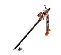 Bastoncini Per Capelli Nappa passo agitazione forcina bacchette bastone for capelli ornamento for capelli pan copricapo for capelli accessori for capelli fiore Capelli Twist Perni(7-Beaded curtain)
