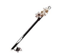 Bastoncini Per Capelli Nappa passo agitazione forcina bacchette bastone for capelli ornamento for capelli pan copricapo for capelli accessori for capelli fiore Capelli Twist Perni(3-Primrose)