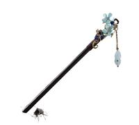 Bastoncini Per Capelli Nappa passo agitazione forcina bacchette bastone for capelli ornamento for capelli pan copricapo for capelli accessori for capelli fiore Capelli Twist Perni(10-Iris butterfly)