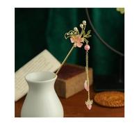 Bastoncini Per Capelli Perla Nappa Farfalla Bastone for capelli Piastra diretta Forcina Copricapo da sposa bianco Forcella for capelli Ornamenti for gioielli Capelli Twist Perni(23)