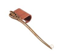 Bastoncini Per Capelli Semplice forchetta for capelli in legno Forcine for capelli in legno di sandalo nero Bastoncini for capelli for ornamenti for capelli da donna e ragazza Capelli Twist Perni(17)