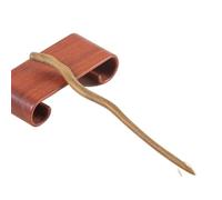 Bastoncini Per Capelli Semplice forchetta for capelli in legno Forcine for capelli in legno di sandalo nero Bastoncini for capelli for ornamenti for capelli da donna e ragazza Capelli Twist Perni(1)