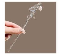 Bastoncini Per Capelli Spille for capelli for donne Farfalla Fiore Stella Forcine fatte a mano Accessori for gioielli con ciondoli Ornamenti for capelli Capelli Twist Perni(Style 3)