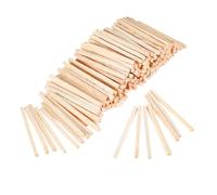 Bastoncini Per Creative 500 pezzi/200 pezzi bastoncini di legno fiammiferi naturali puzzle fai da te artigianato matematica insegnamento educativo apprendimento strumenti 42 mm * 2(200pcs)