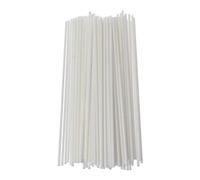 Bastoncini per diffusori di oli essenziali, in rattan naturale, 50 pezzi, set per aromaterapia per la casa, nero/bianco (23 cm, diametro bianco, 4 mm)
