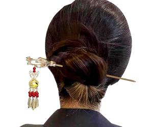 Bastoncini per gioielli per capelli | per capelli cinesi - Bastoncini per capelli con lanterna brillante, stile antico cinese vintage, per la produzione di capelli Zonto
