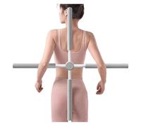 Bastoncini Per Il Correttore Della Postura Yoga Supporti Per La Schiena Stretching Bastoncini Per Lo Yoga Strumento Di Allungamento Raddrizzatore Per La Schiena Retrattile(Gray)