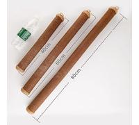 Bastoncini Per La Pioggia in Lino Di Colore Chiaro, Oggetti Di Scena Per Il Suono Del Flusso Di Cactus, Strumenti Di Guarigione Per La Meditazione,40CM