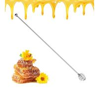 Bastoncini per mescolare, ergonomici, antiscivolo, per miele, caffè, latte, tè, liquori, bevande, cioccolato fuso e albume