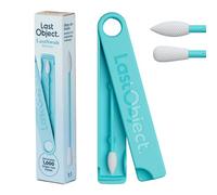 Bastoncini riutilizzabili LastSwab® per la routine di bellezza - Alternativa sostenibile ai bastoncini usa e getta - Facili da pulire - Forniti con custodia da viaggio - Pesca