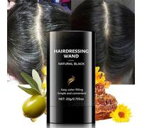 Bastoncino colorato per capelli, impermeabile e a prova di sudore, penna per tintura per capelli, pettine per capelli 2 in 1 e ritocchi, per uomini e donne (1 pezzo)