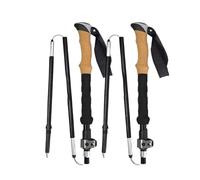 Bastoncino da trekking in carbonio ultraleggero telescopico pieghevole for alpinismo, bastone passeggio for esterni in fibra di(Aluminum alloy)