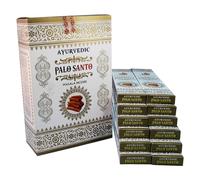 Bastoncino di incenso ayurvedico Palo Santo Masala fragranza arrotolata a...
