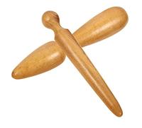 Bastoncino Di Legno Per La Terapia Dei Punti Trigger Bastoncino Per Agopressione Set Di Bastoncini Da Massaggio in Legno Per Rilassamento E Circolazione