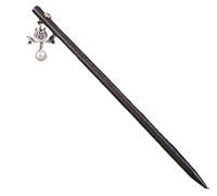 Bastoncino for capelli, forcina cinese, bacchette for capelli, bacchette for capelli, 2 pezzi bastoncini for capelli in legno, bacchette decorative for capelli con perle for accessori for capelli da d
