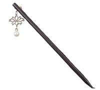 Bastoncino for capelli, forcina cinese, bacchette for capelli, bacchette for capelli, 2 pezzi bastoncini for capelli in legno, bacchette decorative for capelli con perle for accessori for capelli da d