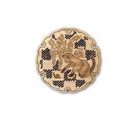 Bastoncino Riposo e Coaster Set - Lumaca E Siamese