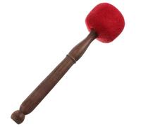 Bastone Accessorio Nepal Singing Bowl Rosso in Legno e Pu