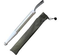 Bastone bianco pieghevole, Stampella con guida for antenna, testa girevole, stampella for ciechi, bastone telescopico portatile in lega di titanio antiscivolo for(138)