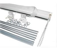 Bastone Binario per Tenda a Pacchetto Sistema con Cassone in Alluminio Meccanismo a catena Comando a destra (120 cm)