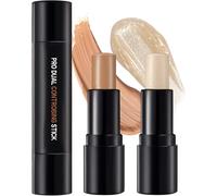 Bastone Contorno, Doppio Correttore Testina, Trucco Highlight Stick, Palette Pre