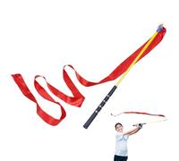 Bastone da allenamento Swing per principianti, swing da golf con nastro | Accessori da golf correzione pratica dei gesti, allenatore di swing pratica di golf per amici di famiglia, l