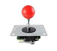Bastone da combattimento per giochi arcade con palla per console di gioco Joystick leggero e sensibile Maniglie ad alta risposta (Nero)